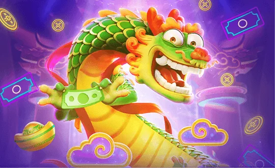 Arte oficial de Fortune Dragon, da PG Soft