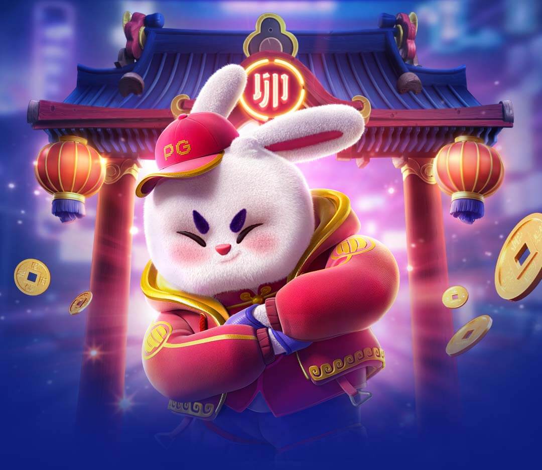 Arte oficial de Fortune Rabbit, da PG Soft