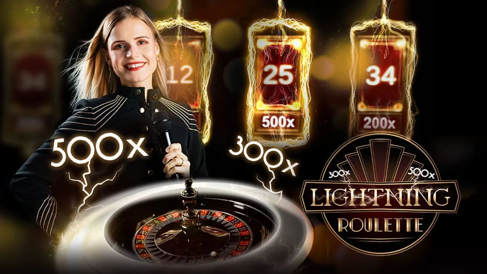 Arte oficial de Lightning Roulette