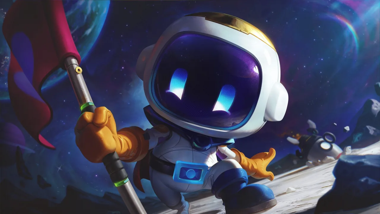 Arte oficial 3D do universo de Spaceman